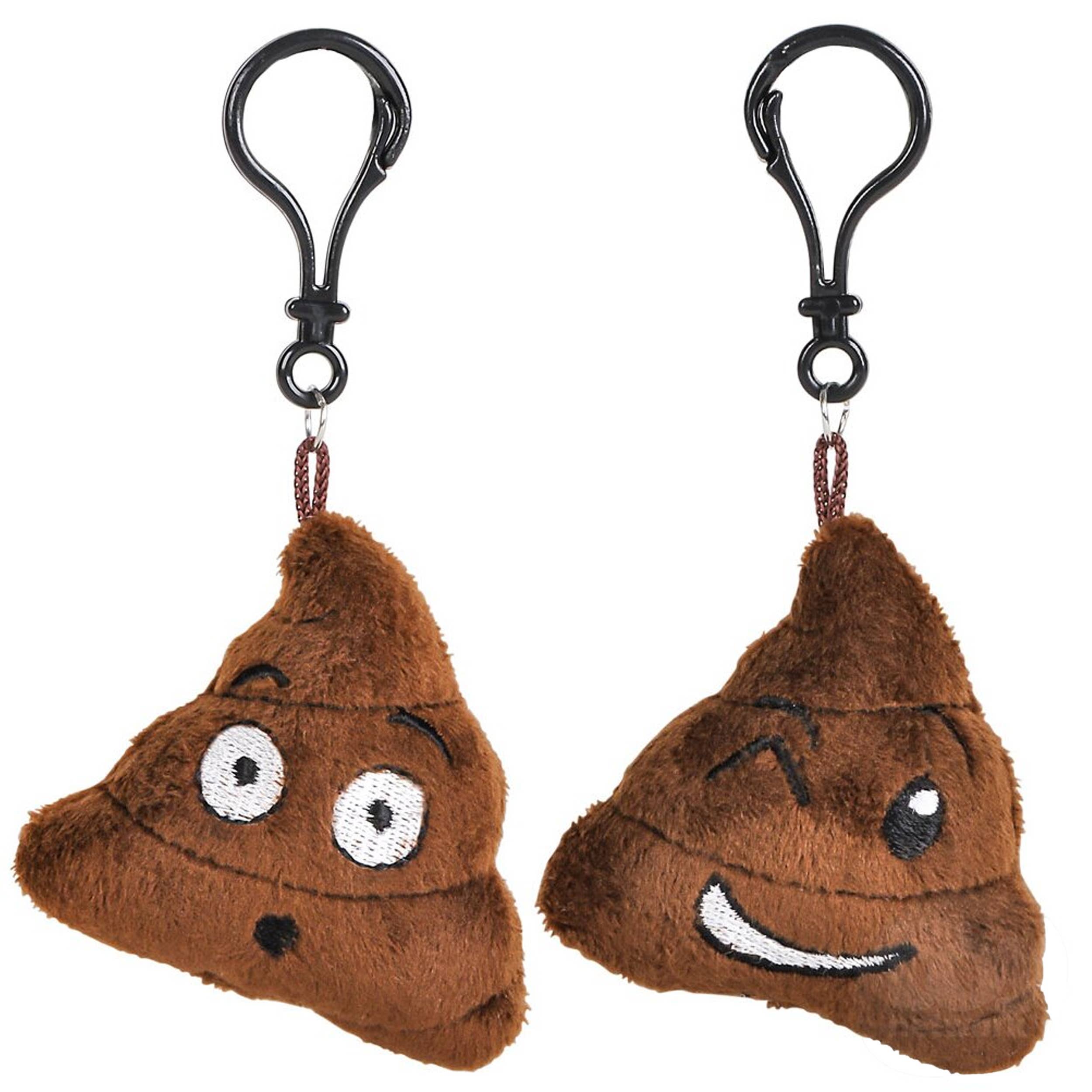 Buddha Yoga - Wholesale Keychain - Unisex - Plush Poop Emoji Keychain For Halloween - Assorted1