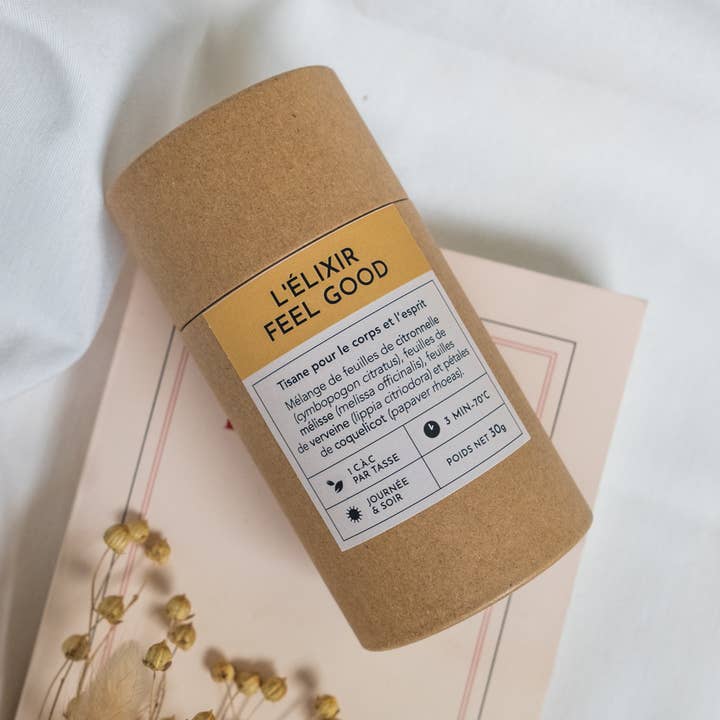 Relaxing herbal tea - Elixir Feel Good and other Purchase Wholesale drink elixir. Free Returns & Net 60 Terms on Faire trending on Faire.