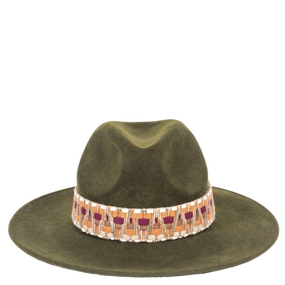 TRAVAUX EN COURS... - Wholesale Fedora - Unisex - WIDE BRIM HAT - ethnic band12