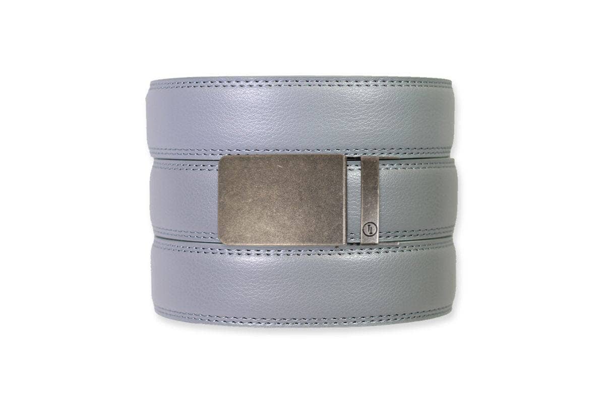 Tough Apparel - Wholesale Belt - Men's - Slate Leather Ratchet Belt & Buckle Set19