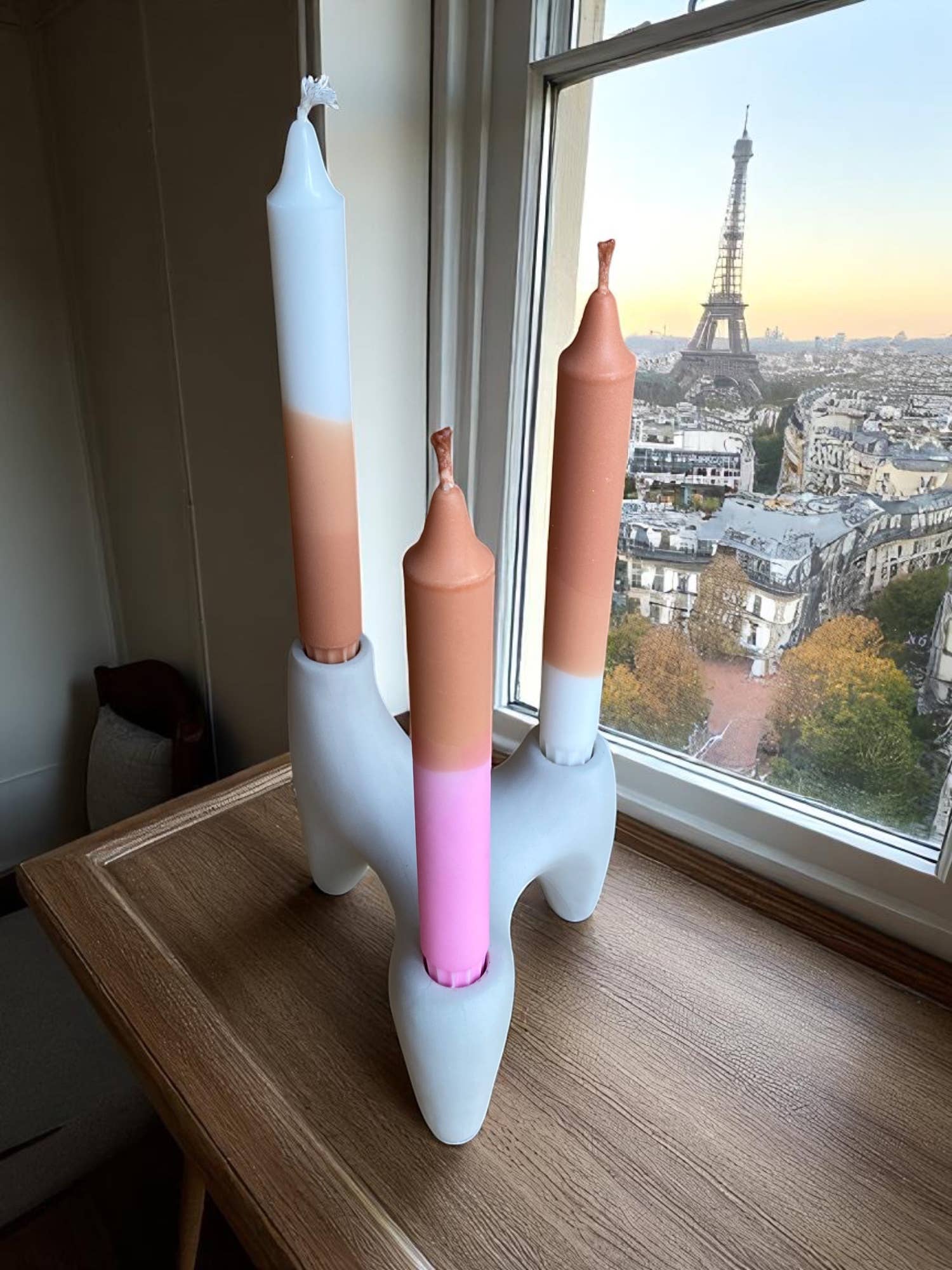 Kupkup HB. - Fi Design Studio Co. - Wholesale Pillar Candle - Joyful Glow | Chocolate Cake Tapper Candle | 2.3x20 cm 29