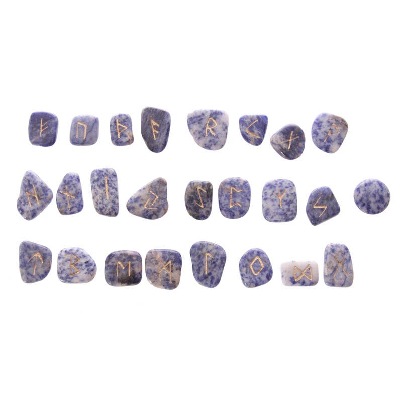 Puckator EU - Wholesale Spiritual Stone/Crystal - Bag of 25 Assorted Rune Stone1