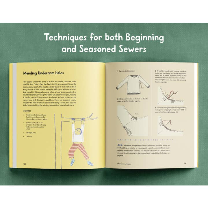 Blue Star Press - Wholesale Crafts, Hobbies & DIY - Mending Life: A Handbook for Repairing Clothes and Hearts4