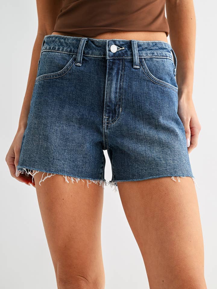 JH694 - MD - Classic Stretch Cut Off Short for wholesale by Just USA Jeans