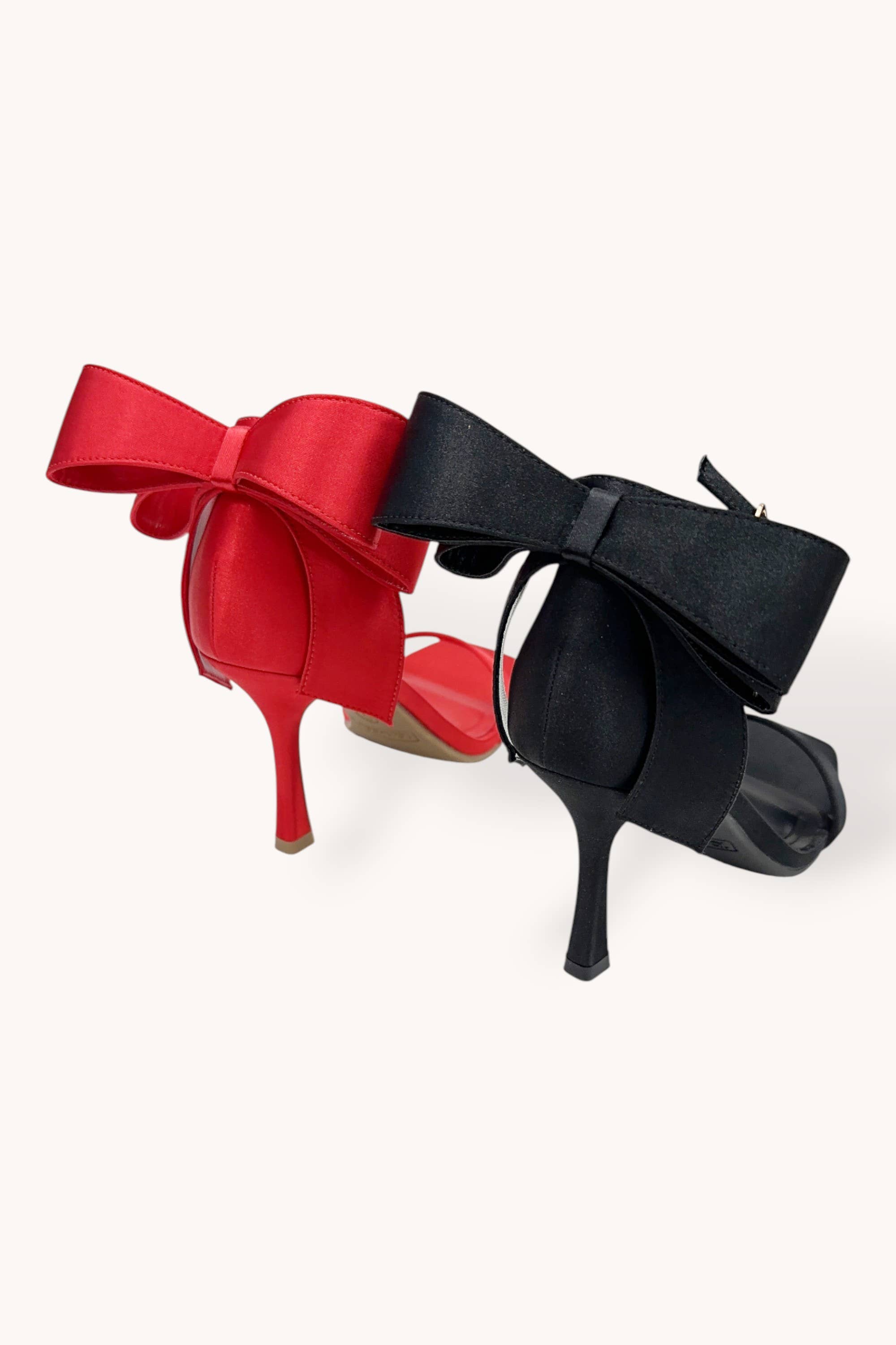 CCOCCI – Salto alto - Mulher por atacado – SAPATOS DE SALTO ALTO COM TIRA NO TORNOZELO EM CETIM VENUS-11