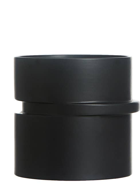 Balance Pot medio, nero per la vendita all'ingrosso da parte di Lübech Living