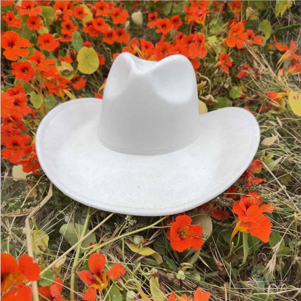Queens INC – wholesale Cowboy Hat – Women’s – Best seller !!  Fashion Vegan suede Cowboy hat 1