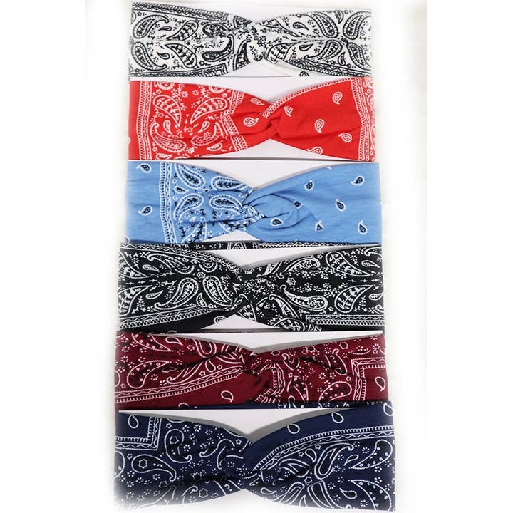 MÉLANGER LA COULEUR Bandeau Bandana Twist en vente sur Faire