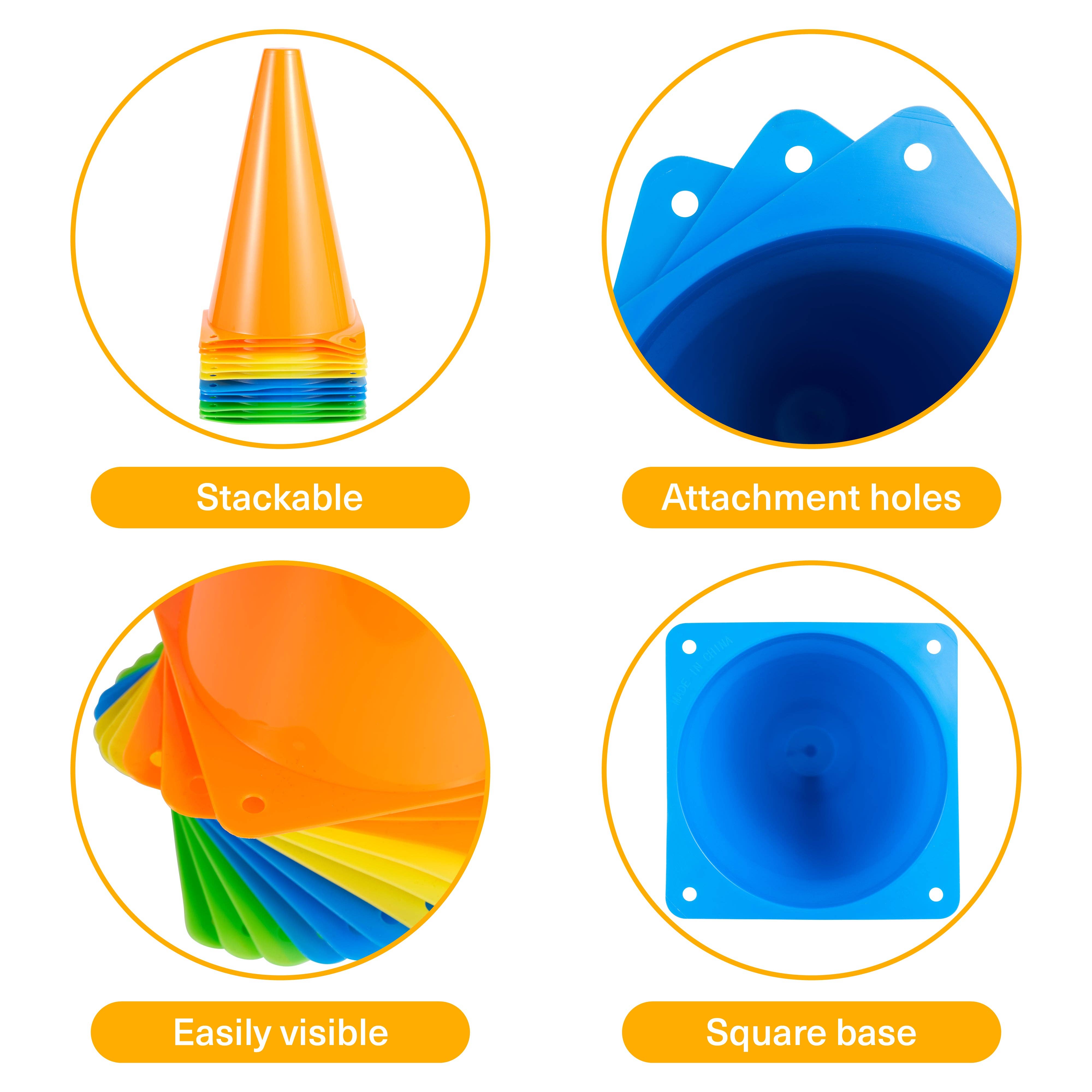 Bramble – wholesale Sporting accessories – 12 Training Cones3