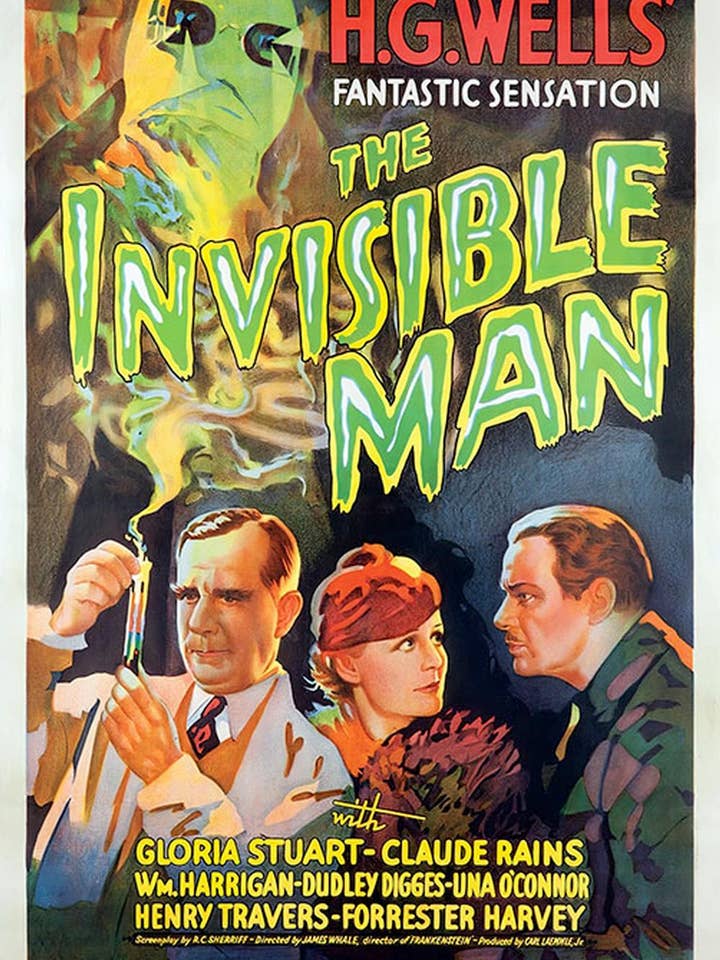 Invisible Man Movie Poster 1933 for wholesale by PosterSource