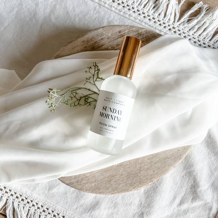 Salt + Light Bath Company - Wholesale Room & Linen Spray - Sunday Morning Room Spray2