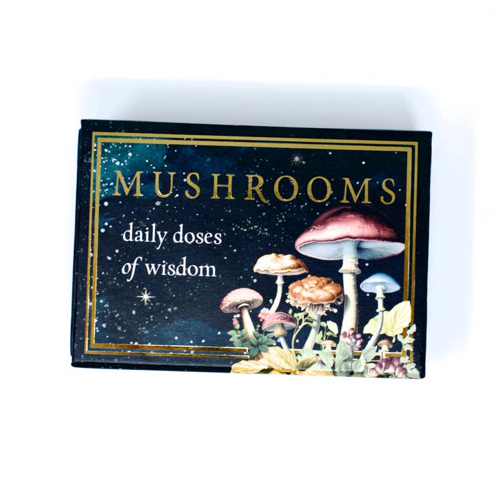 Red Wheel/Weiser LLC - Wholesale Tarot Cards - Mushrooms: Daily Doses of Wisdom (36 Gilt-Edged Mini Cards)19