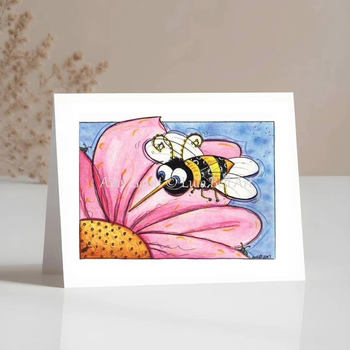 Lula Bell Cards and Gifts - Wholesale Stationery/Notecard Set - Buzzy Bee Boxed Note Cards1