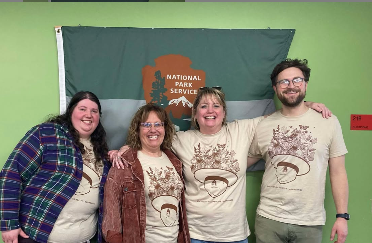 RAYGUN - Wholesale Screen Printed T-Shirt - Unisex - Park Ranger Hat Graphic2