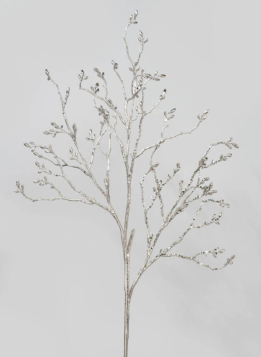 Jamali Garden - Wholesale Artificial Flowers - 35in Champagne Magnolia Buds Branch0