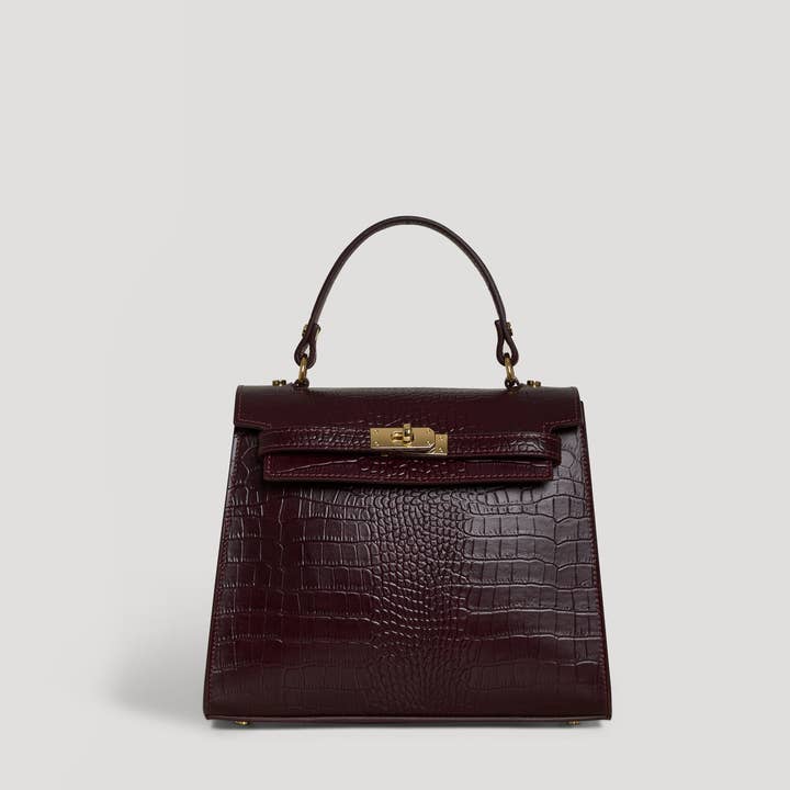 Zaira Limited Edition Bag in Boedeaux Coco Leather and other Purchase Wholesale cacahuetes ancien. Free Returns & Net 60 Terms on Faire trending on Faire.