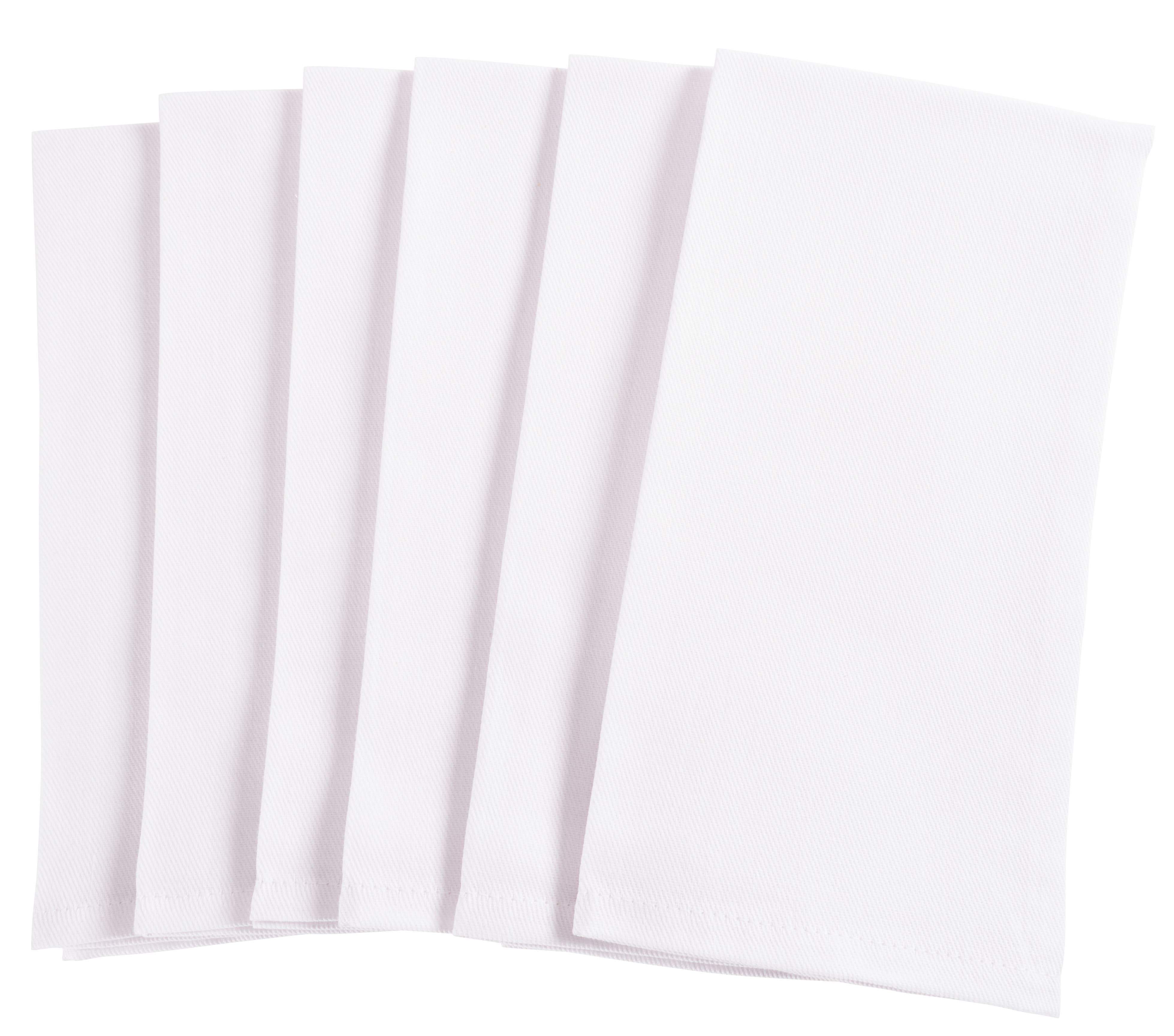 KAF Home - Vendita all'ingrosso Tovaglioli da tavola in stoffa - Set da 12 tovaglioli da tavola Chateau facili da curare di KAF Home2