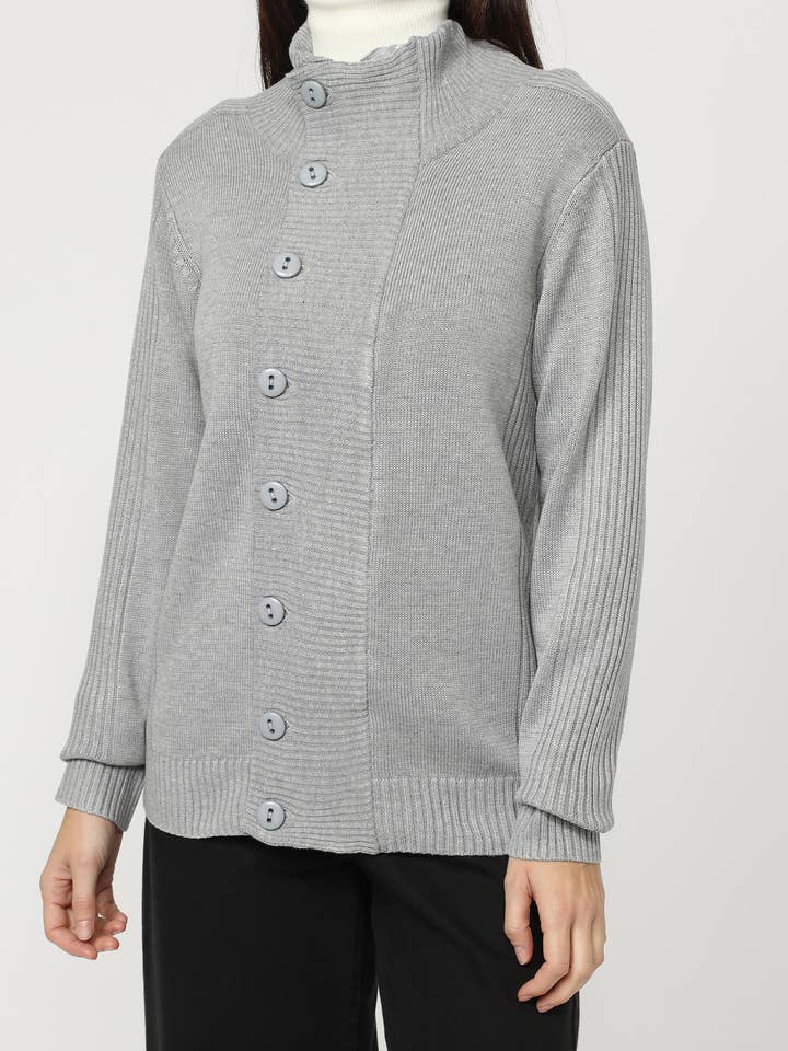 Knitted jacket REF: 68063 for wholesale by BanBat