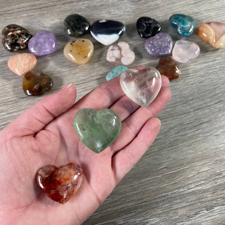 Keystone Crystals - Wholesale Spiritual Stone/Crystal - Heart Madagascar Wholesale | Bulk Crystal Hearts Retail0