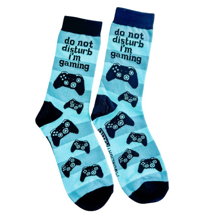 Do Not Disturb I'm Gaming - Unisex Socks - CLOSEOUT SALE and other Purchase Wholesale closeout apparel. Free Returns & Net 60 Terms on Faire trending on Faire.