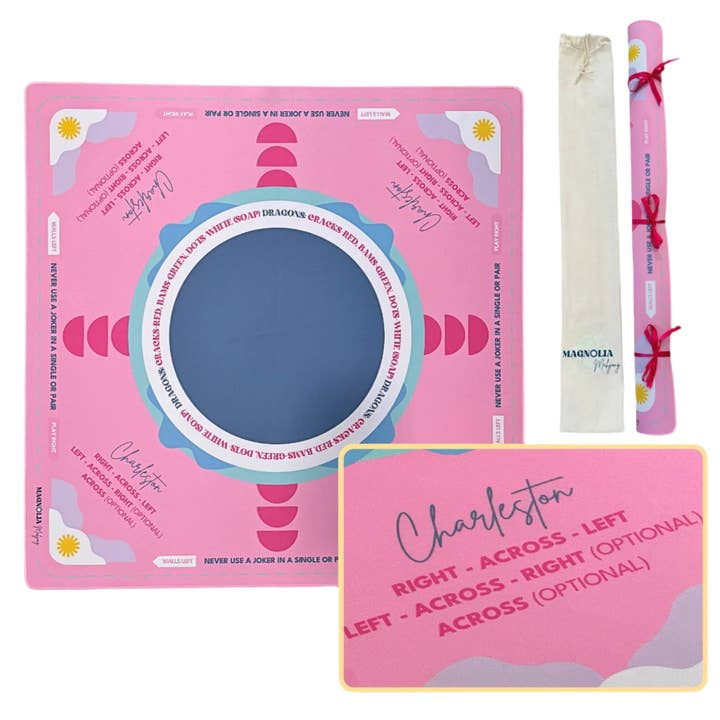 Morningside Mahjong - Wholesale Board Game - Magnolia Mahjong Neoprene Charleston Learning Mat1