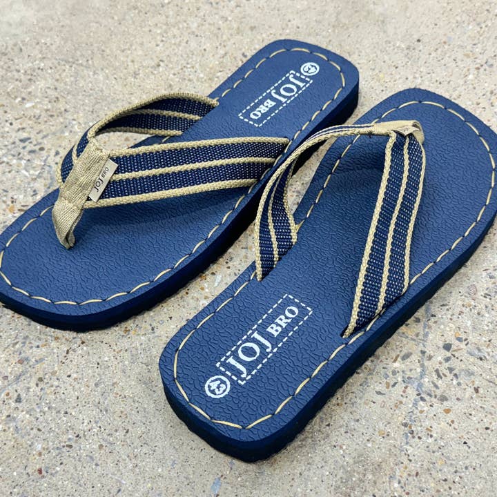 JOJ MAKLY Wholesale - Wholesale Flip Flops - Men's - j201 Makly Striped Thong Sandal Flip Flop12
