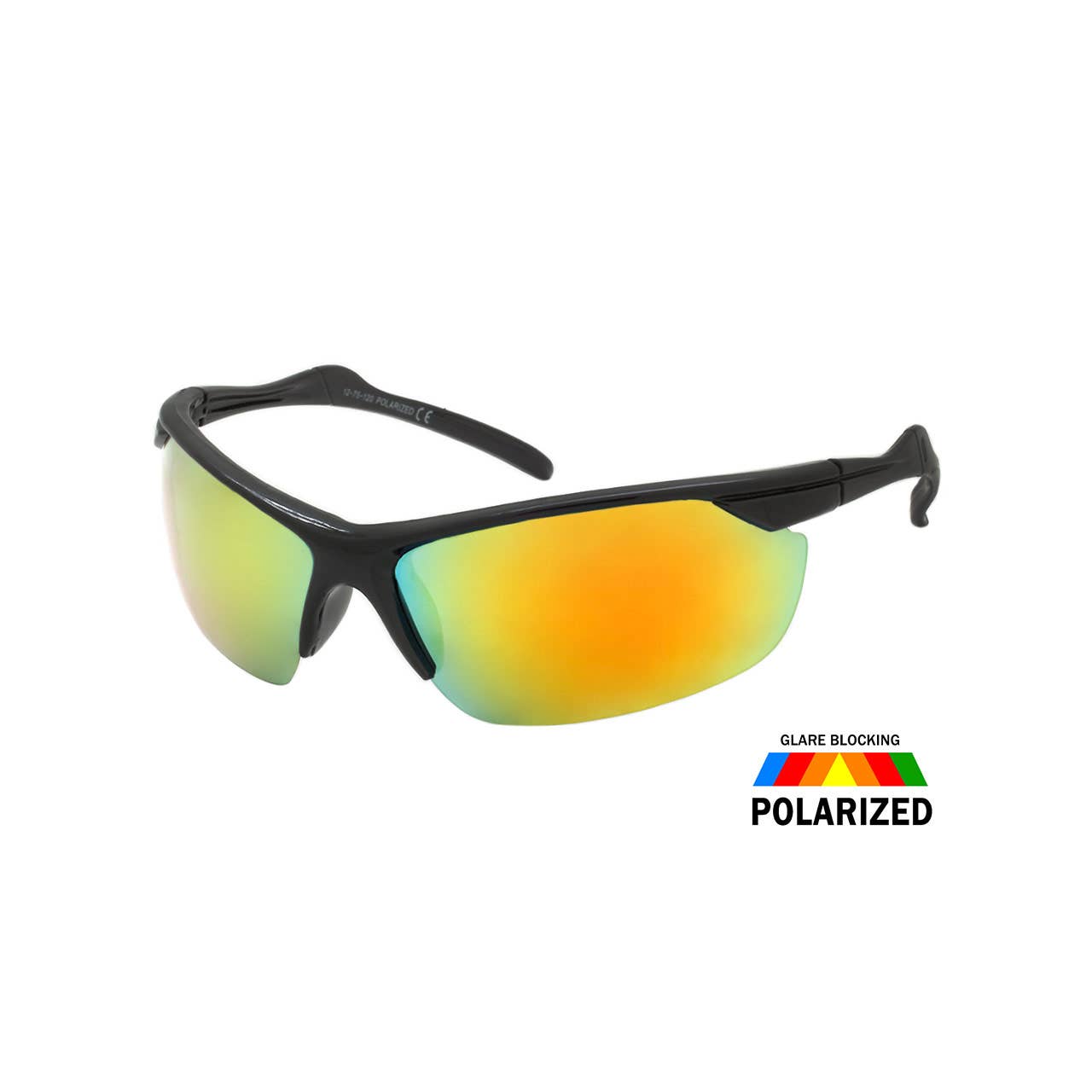 Shark Eyes, Inc - Wholesale Sunglasses - Men's - Polarized Sunglasses Sport Color Mirror Sunglass Style Mens10