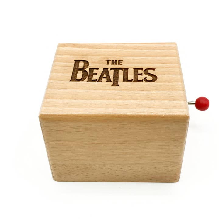 esdemusica by Rocio - Wholesale Music Box - Kids & Baby - The Beatles engraved music box. Wooden beech