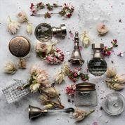 Botanical Boys – wholesale Dinner & cloth napkin – Blushing Crystal Napkins