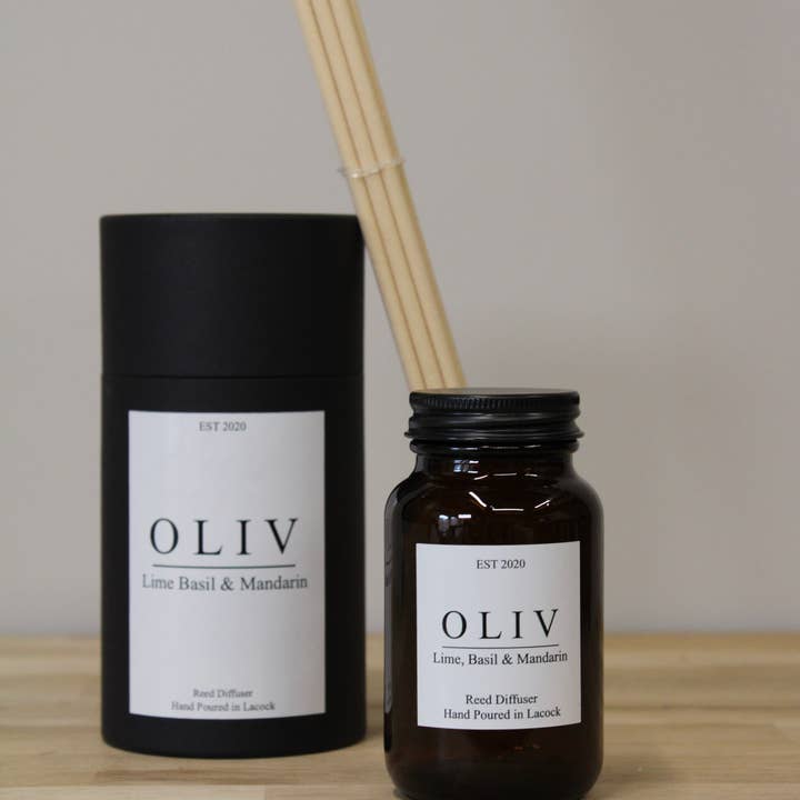 OLIV Homeware – wholesale Reed diffuser – Lime, Basil & Mandarin Natural Need Diffuser 3