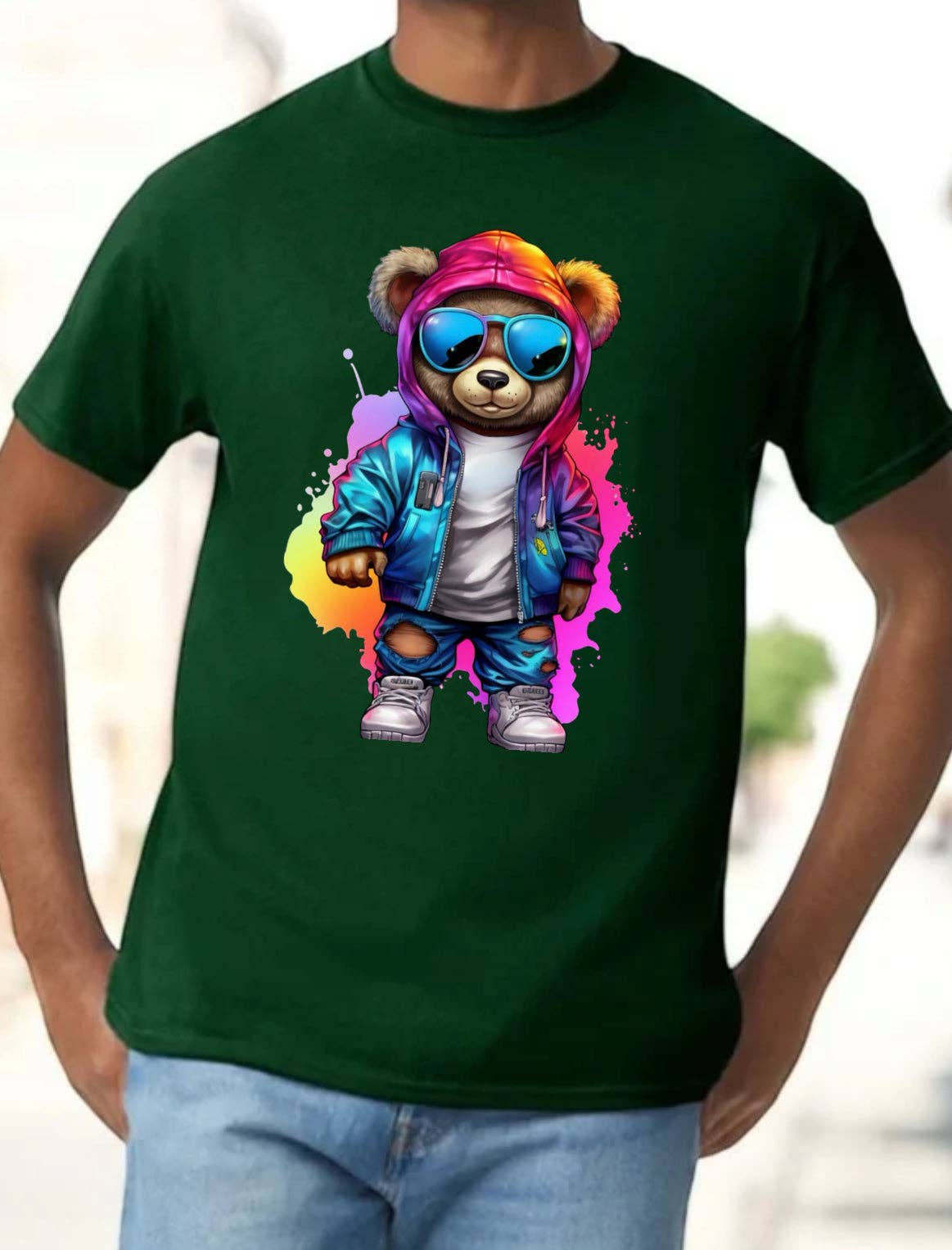 HABANA BELLA - Wholesale Screen Printed T-Shirt - Men's - T-shirt with pso fashion for men and big boys 100% cotton11