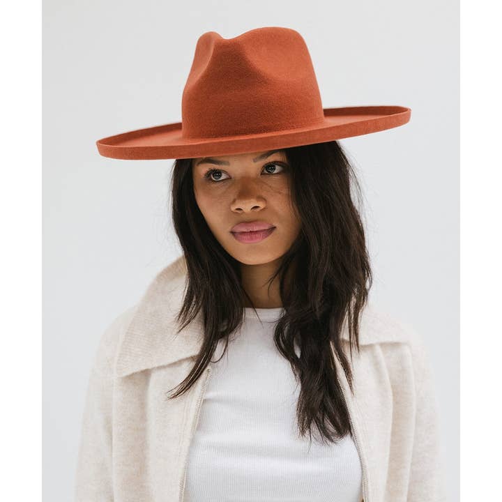 Gigi Pip - Wholesale Fedora - Women's - Amelia Pencil Brim Fedora30