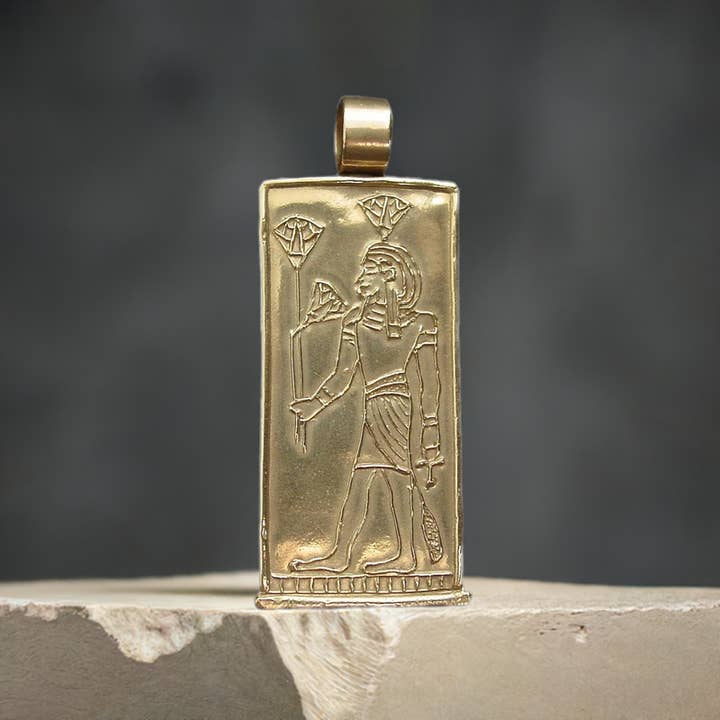 Vis a Vis Jewelry - Vendita all'ingrosso Ciondolo/pendente - Ciondolo Nefertem - Loto egizio, dio del profumo