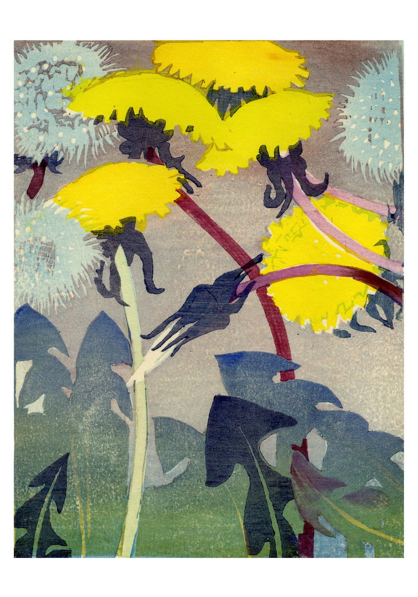 Pomegranate – wholesale Stationery/notecard set – Mabel Royds: Dandelions Small Boxed Cards1