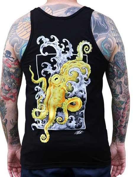 Débardeur graphique pour homme Crawl pour la vente par Black Market Art