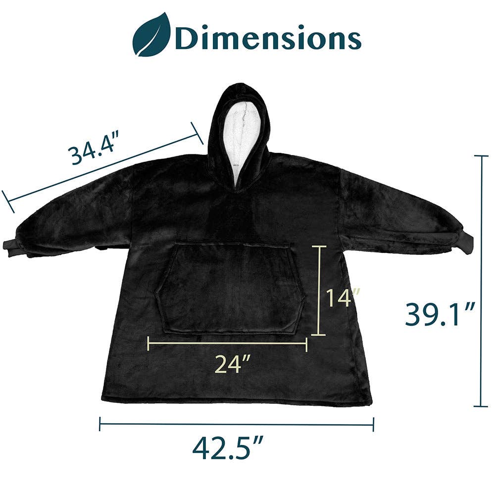 Pavilia - Wholesale Throw Blanket - Oversized Wearable Hoodie Blanket24