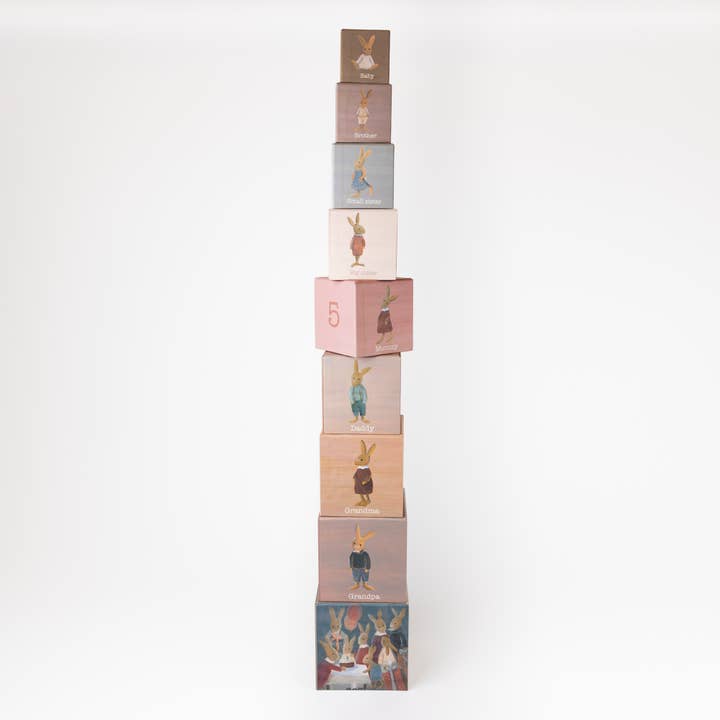 Egmont - Wholesale Stacking Game - Pyramid 1.2.3. Rabbit Family5