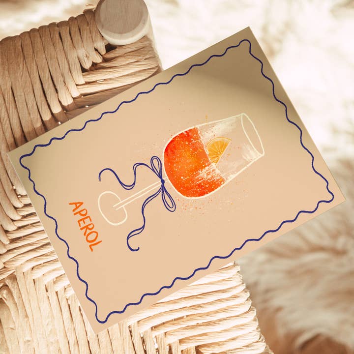 Studio Dolci - Wholesale Postcard - POSTCARD APEROL II1