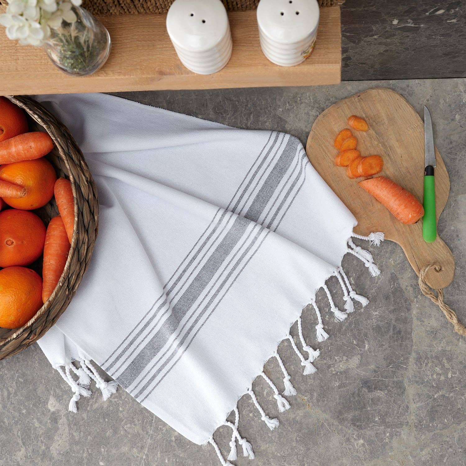 Barooga - Wholesale Hand Towel - Farmhouse Turkish Hand Towel (Set of 3), 18 x 38 inches51