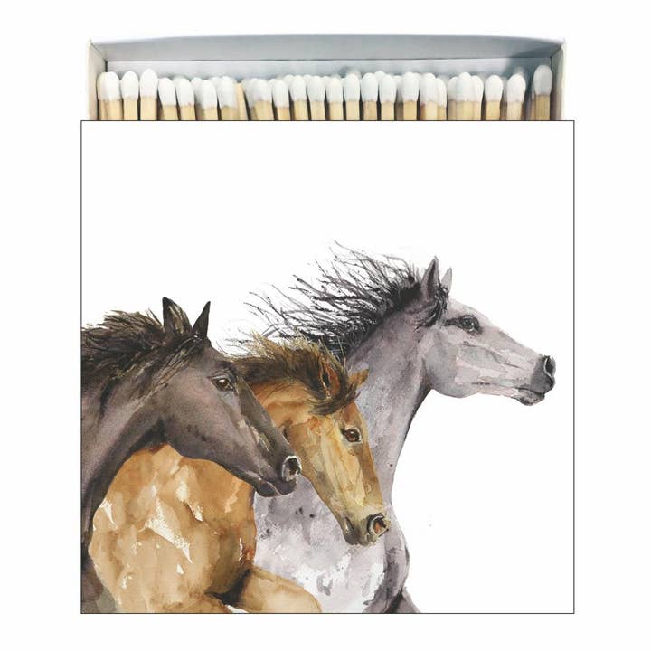 Paperproducts Design • Ambiente - Wholesale Matches - MATCHES SQUARE-HOOF BEATS