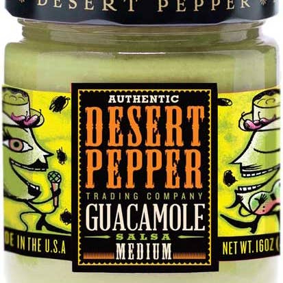 Hudson Meat Company - Wholesale Salsa - GUACAMOLE SALSA MEDIUM - DESERT PEPPER