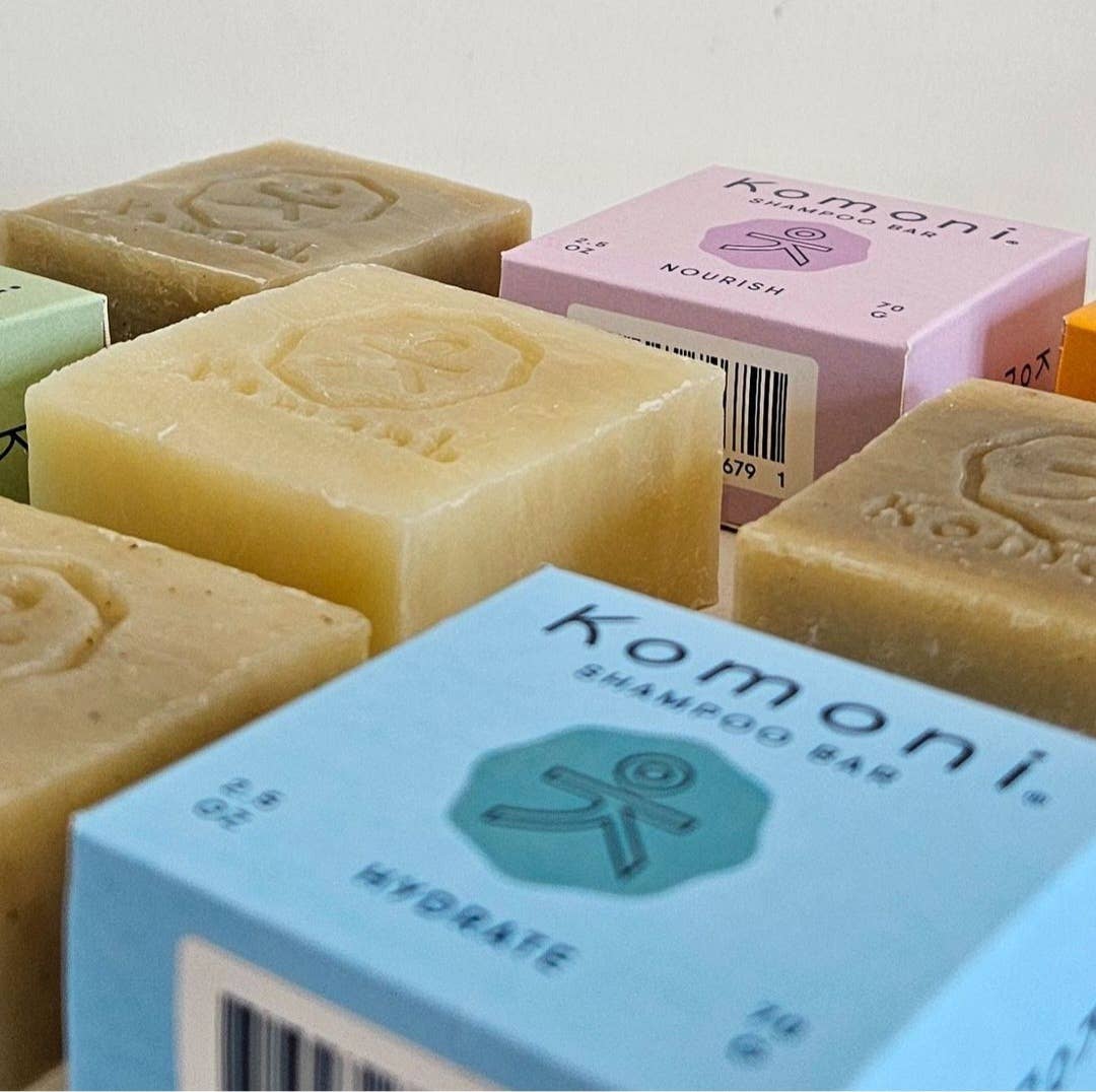 Komoni Natural Wellness + BodyCare - Wholesale Shampoo Puck/Solid Shampoo - NOURISH Shampoo Bar4