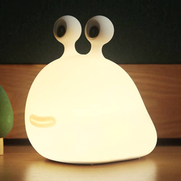 WHITE USB Charging Slug Night Light for wholesale on Faire0
