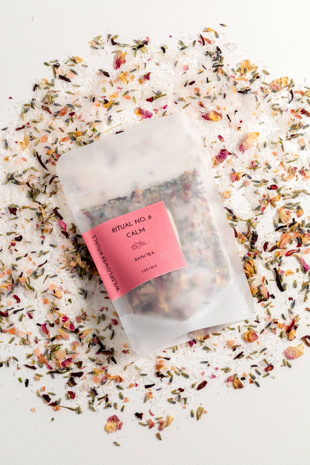 Wildflower Rituals - Vendita all'ingrosso Sali da bagno - Rituale n. 6 Tè da Bagno Botanico Calmante - Lavanda Rosa7