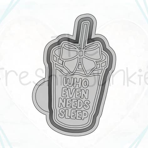 *NUOVA USCITA* Stampo Freshie Chi Ha Bisogno di Dormire per la vendita all'ingrosso da parte di The Freshie Junkie, LLC