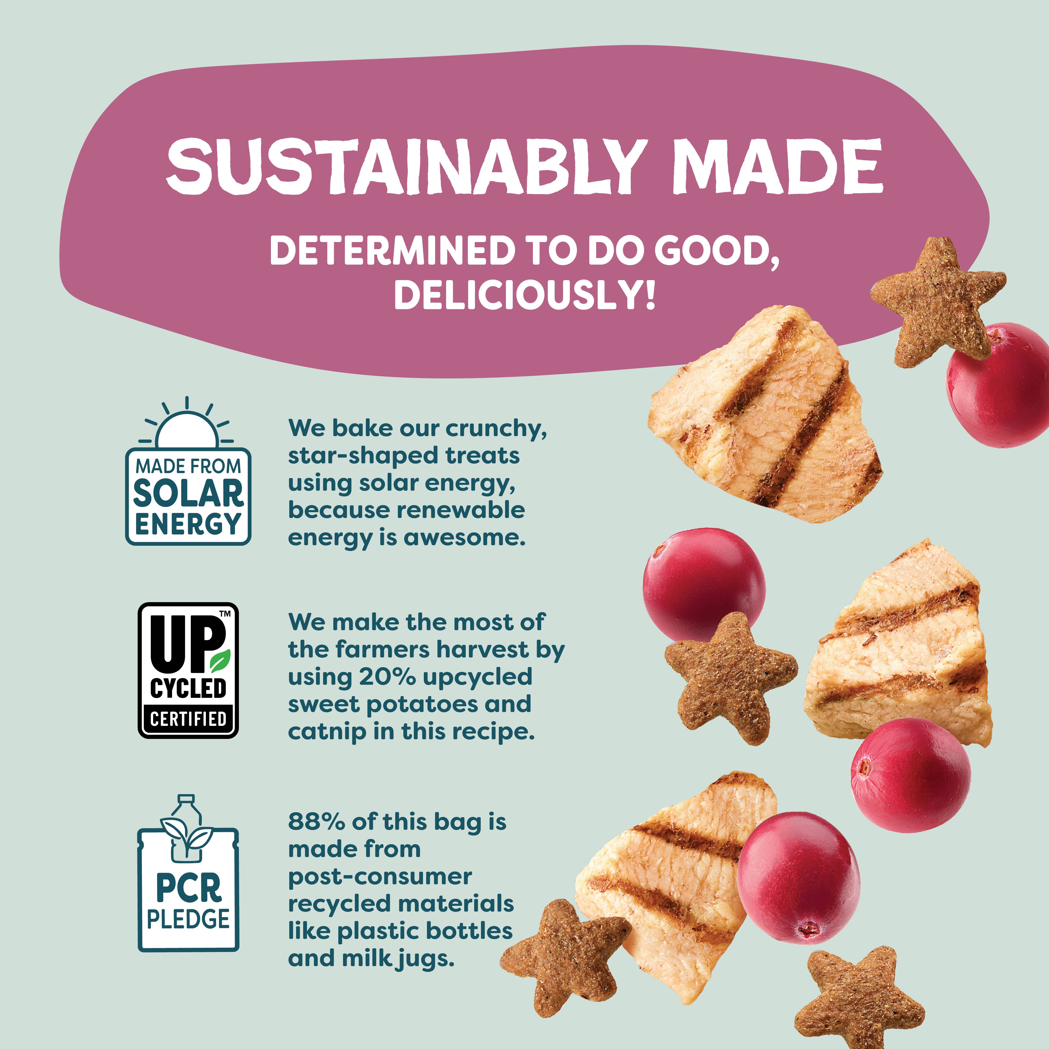 Shameless Pets - Wholesale Pet Treats - Cat - Cran U Say Chicken Crunchy Cat Treats6