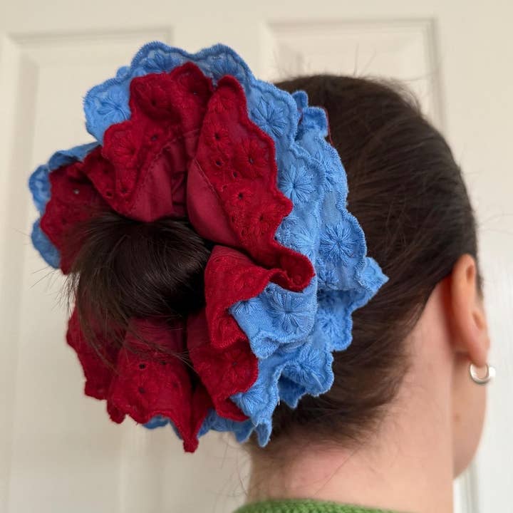 The BaiTay - Wholesale Scrunchie - Women's - Cherry sky scrunchie