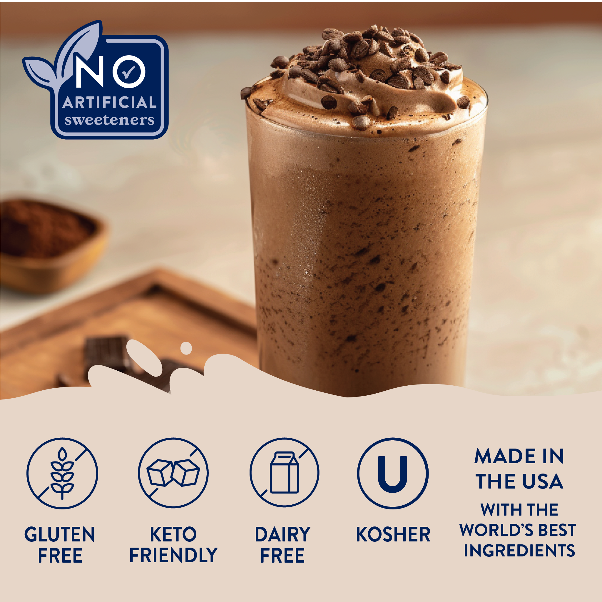 Jordan's Skinny Mixes - Wholesale Flavored Syrup - Naturally Sweetened Chocolate Mocha Syrup - 375ml4