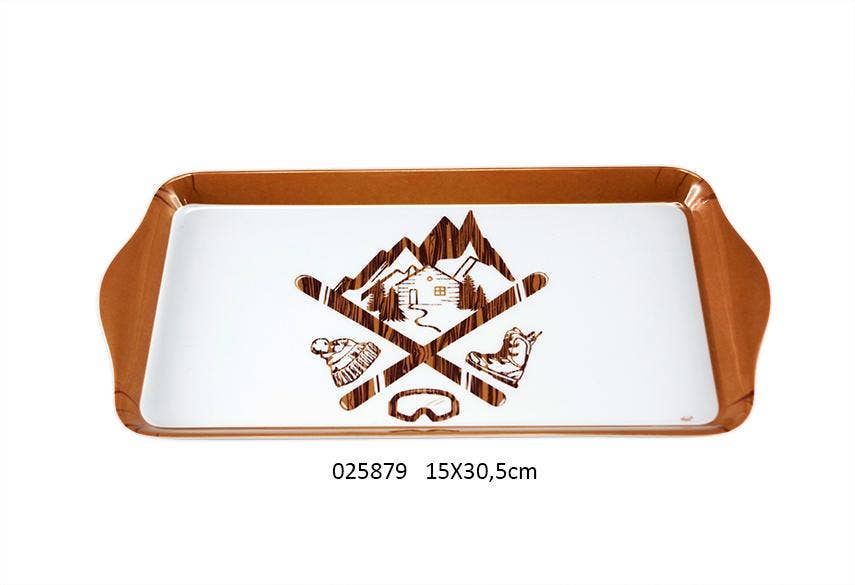 Faye - Wholesale Decoratief dienblad - Plateau 'Mountain' 15 x 30,5 cm