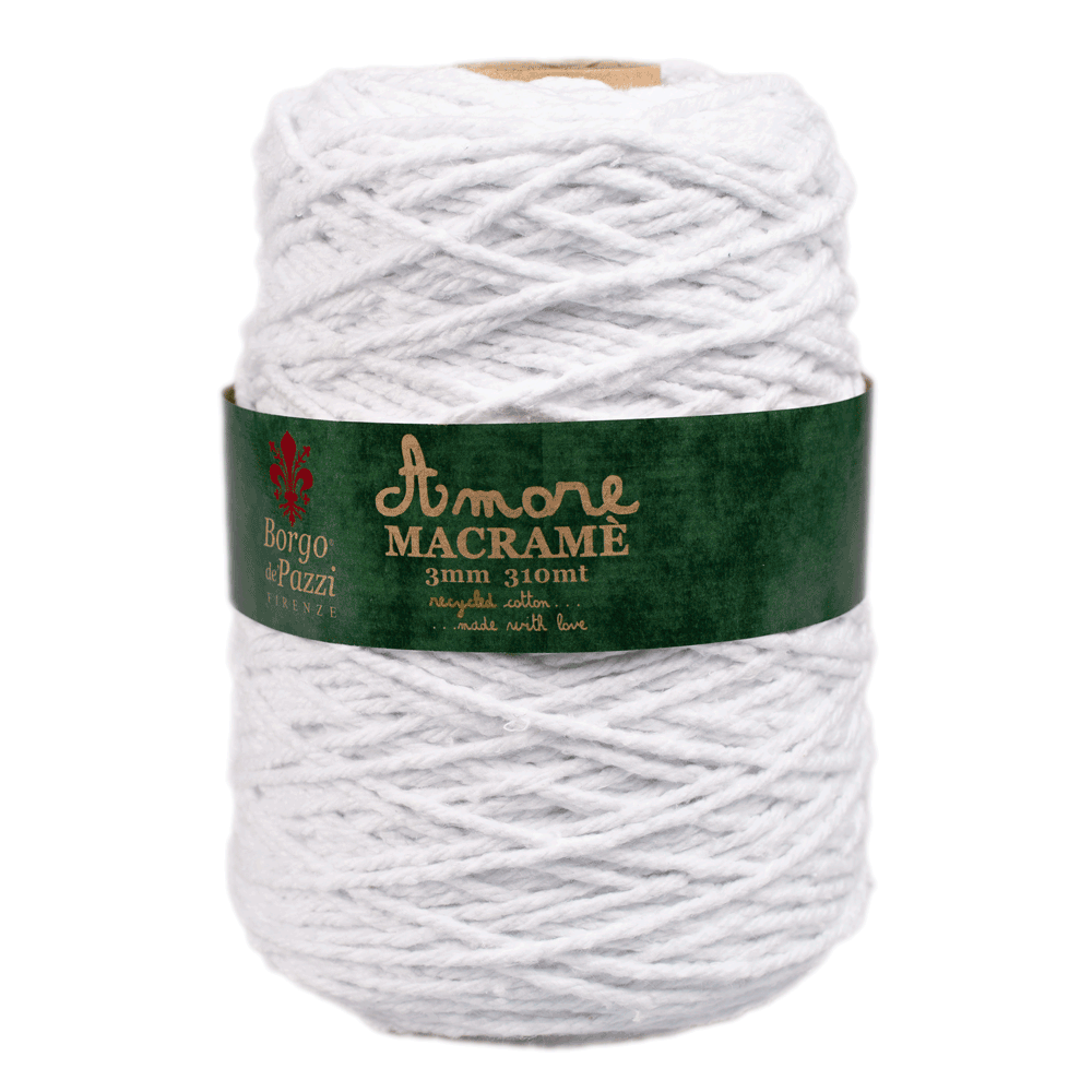 Borgo de' Pazzi - Firenze - Wholesale Yarn - Amore Macramé 3mm0